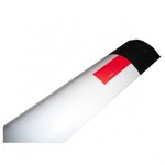 Пластиковый гибкий дорожный сигнальный столбик С3 ГОСТ 50970, 32843-2014 (сечение дуга)