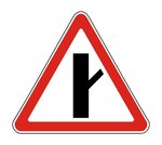 Знак 2.3.4 Примыкание второстепенной дороги