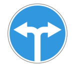 Знак 4.1.6 Движение направо или налево