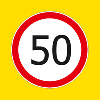Знак 1.25 Дорожные работы. Временные дорожные знаки на желтом фоне