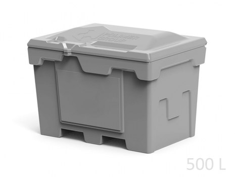 Пластиковый ящик для соли, реагентов 500 литров