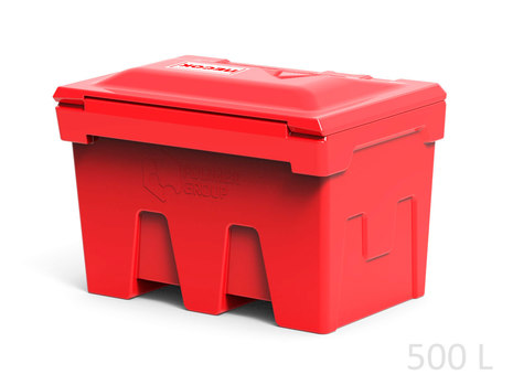 Пластиковый ящик с дозатором для песка 500 литров