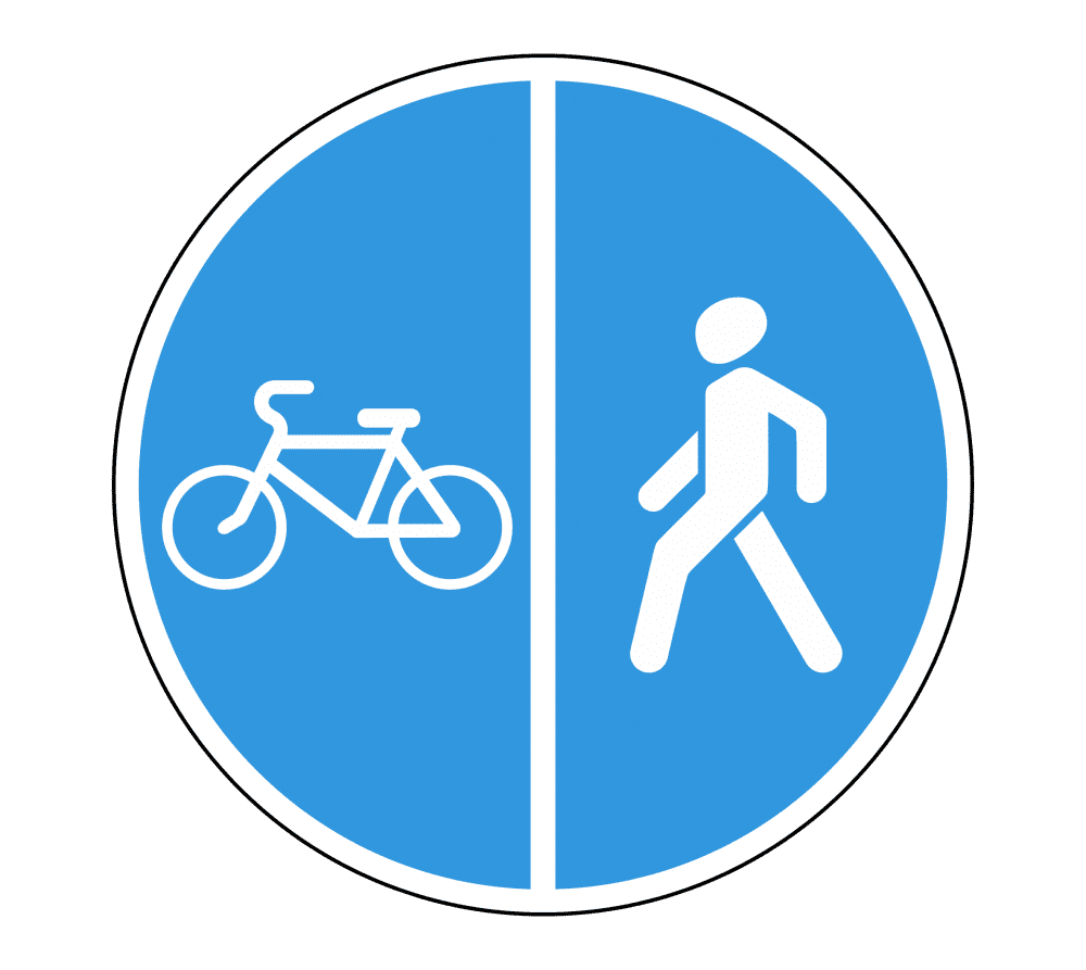 Дорожные знаки связь. Знак 4.5.4. пешеходная и велосипедная дорожка с разделением движения. 4.5.4, 4.5.5 “Пешеходная и велосипедная дорожка с разделением движения”.. 4.5.5 Дорожный знак. 4.4.1 Велосипедная дорожка.