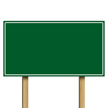 Прямоугольный дорожный знак
