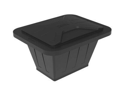 Ванна K 200 с крышкой NEW (черная, зеленая)